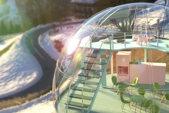 “網(wǎng)紅星空泡泡屋”浪漫到極致，快來躺著數(shù)星星吧！